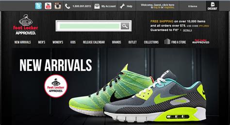 foot locker usa official site.